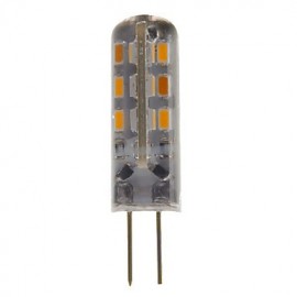 1.5W SMD 3014 95 LM Warm White T LED Corn Lights AC 12 V