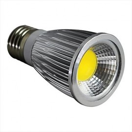 7W E26/E27 LED Spotlight 1 COB 600LM lm Warm White Dimmable AC 100-240 V
