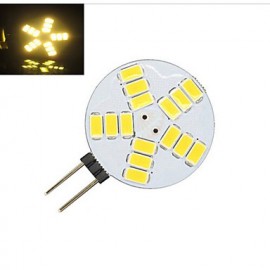 1 pcs G4 5W 15X SMD 5730 350LM 2800-3500/6000-6500K Warm White/Cool White Bi-pin Lights AC 12V