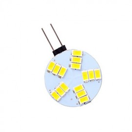 1 pcs G4 5W 15X SMD 5730 350LM 2800-3500/6000-6500K Warm White/Cool White Bi-pin Lights AC 12V