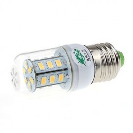 Zweihnder E26/E27 5W 24 SMD 3528 500 LM Warm White T Decorative LED Corn Lights AC 85-265 V