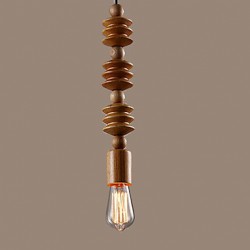 Chandeliers Mini Style Traditional/Classic Living Room/Bedroom/Dining Room/Study Room/Office Wood/Bamboo