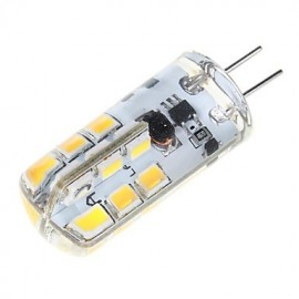 3W G4 LED Corn Lights T 24 SMD 2835 200 lm Warm White DC 12 V