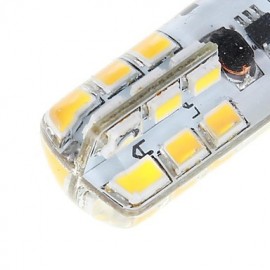 3W G4 LED Corn Lights T 24 SMD 2835 200 lm Warm White DC 12 V