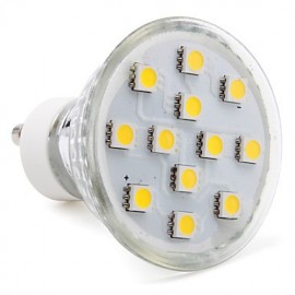 3W GU10 LED Spotlight MR16 12 SMD 5050 150 lm Warm White AC 220-240 V