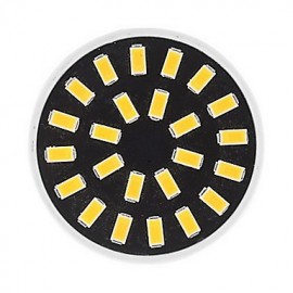 5W MR16 Decoration Light 24LED SMD 5733 350LM-400LM Warm White / Cool White AC110 / AC220 V 1 pcs