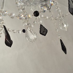 Elegant Crystal Chandelier with 12 Lights