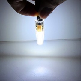 1 pcs G4 3 W 1 COB 300 LM Warm White / Cool White LED Corn Bulbs AC/DC 10-14 V