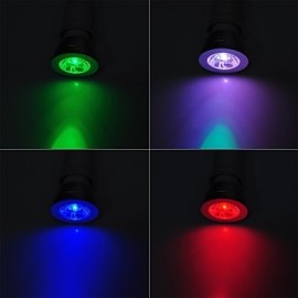 3W E26/E27 LED Spotlight 1 COB 100-200 lm Remote-Controlled AC 100-240 V