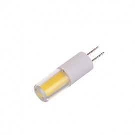 Marsing G4 2W 200lm COB Warm White Light / Cool White Light 2800-3000K/6000-6500K 360 Degree Beam Angle LED Bi-pin Bulb (AC/DC 12V)
