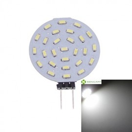 G4 MR11 GU4 GZ4 3W 27x4014SMD LED 300LM 3000K/6000K Warm White/Cool White Round Shape LED Bulb AC/DC12V