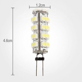 3W G4 LED Corn Lights T 38 SMD 3528 100 lm Natural White DC 12 V