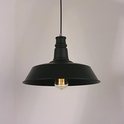 Modern Pendant Light in Circle Featured Lampshade