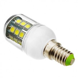 5W E14 LED Corn Lights T 27 SMD 5050 lm Cool White AC 220-240 V