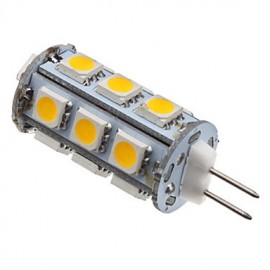 2W G4 LED Corn Lights T 18 SMD 5050 110 lm Warm White DC 12 V