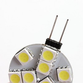 G4 2W 9 SMD 5050 100 LM Natural White LED Bi-pin Lights V