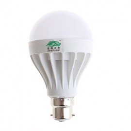 1pcs Zweihnder B22 9W 15 X SMD 5630 800LM 6000-6500K Cool White Radiating Globe Bulb (AC 220-240 V)