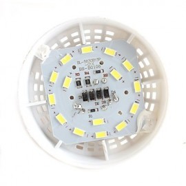 1pcs Zweihnder B22 9W 15 X SMD 5630 800LM 6000-6500K Cool White Radiating Globe Bulb (AC 220-240 V)