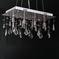 40W Traditional/Classic Crystal Chrome Metal Chandeliers Living Room / Dining Room / Hallway