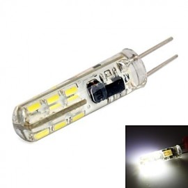 2W G4 LED Corn Lights T 24 SMD 3014 110 lm Cool White / Blue DC 12 V