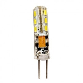 2W G4 LED Corn Lights T 24 SMD 3014 110 lm Cool White / Blue DC 12 V