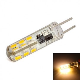 2W G4 LED Corn Lights T 24 SMD 3014 110 lm Cool White / Blue DC 12 V