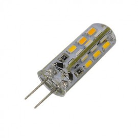 3W G4 LED Bi-pin Lights 24 SMD 3014 300 lm Warm White / Cool White Decorative DC 12V 10 pcs/Pack