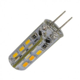 3W G4 LED Bi-pin Lights 24 SMD 3014 300 lm Warm White / Cool White Decorative DC 12V 10 pcs/Pack