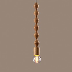 MAX 60W Traditional/Classic Mini Style Wood/Bamboo Chandeliers Living Room / Bedroom / Dining Room / Study Room/Office