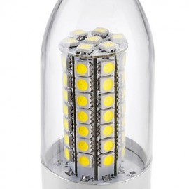 7W E26/E27 LED Candle Lights C35 63 SMD 5050 650 lm Natural White Decorative AC 220-240 V