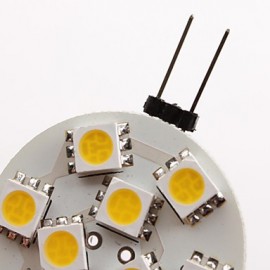 3W G4 LED Spotlight 9 SMD 5050 100 lm Warm White DC 12 V