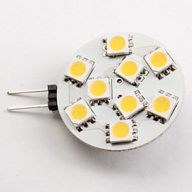 3W G4 LED Spotlight 9 SMD 5050 100 lm Warm White DC 12 V