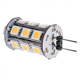 3W G4 LED Corn Lights T 24 SMD 5050 290 lm Warm White DC 12 V