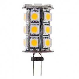 3W G4 LED Corn Lights T 24 SMD 5050 290 lm Warm White DC 12 V