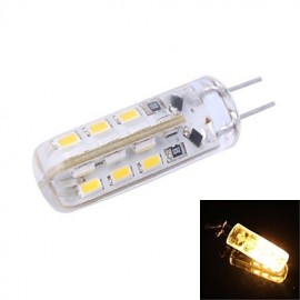 2W G4 LED Corn Lights T 24 SMD 3014 90 lm Warm White DC 12 V 1 pcs