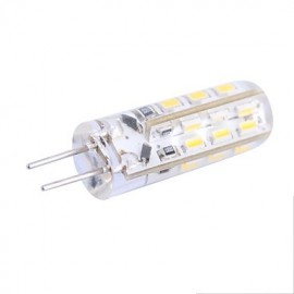 2W G4 LED Corn Lights T 24 SMD 3014 90 lm Warm White DC 12 V 1 pcs