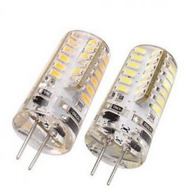 1 pcs G4 6 W 64LED X SMD 3014 450-600 LM 2800-3500/6000-6500 K Warm White/Cool White Spot Lights AC 220-240 V