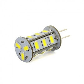 1 pcs G4 9W 18X SMD 5730 350LM 2800-3500/6000-6500K Warm White/Cool White Corn Bulbs AC 12V