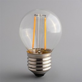 5pcs G45 2W E27 250LM 360 Degree Warm/Cool White Color Edison Filament Light LED Filament Lamp (85-265V)