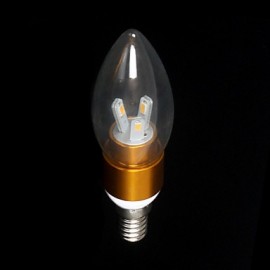 6pcs 7W E14 650-700LM Warm Color Light LED Candle Style Candle Bulb (85-265V)