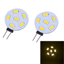 3W G4 LED Bi-pin Lights 12 SMD 5730 230 lm Warm White DC 12 V