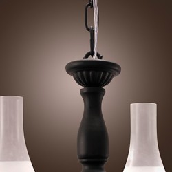 Max 60W Traditional/Classic Candle Style Painting Chandeliers Living Room / Bedroom / Dining Room