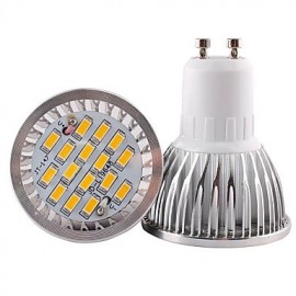 5W GU10 / GU5.3(MR16) / E14/E27 LED Spotlight MR16 16 SMD 5730 480 lm Warm White / Cool White Dimmable / 110/220/12V