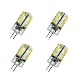 3W G4 LED Corn Lights T 64 SMD 3014 220-240 lm Warm White / Cool White AC 220-240 V 4 pcs