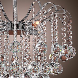 Max 40W Modern/Contemporary Crystal Painting Metal Chandeliers Living Room / Dining Room / Kitchen