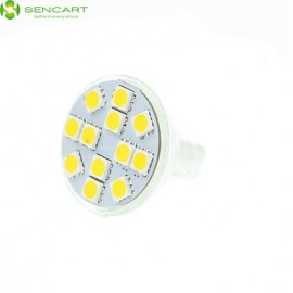 4 x MR11 GZ4 GU4 G4 6.5W Warm / Cool White / Warm White 12 x 5060SMD LED 450-550LM Light Led Bulb (AC/DC10-30V)