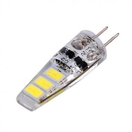 1 pcs G4 6 SMD 5730 200-300 lm Warm White / Cool White T Decorative LED Bi-pin Lights DC 12 V