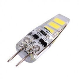 1 pcs G4 6 SMD 5730 200-300 lm Warm White / Cool White T Decorative LED Bi-pin Lights DC 12 V