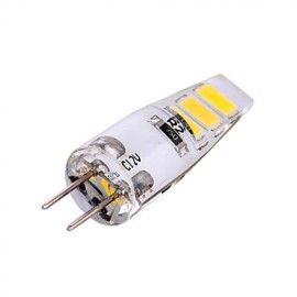 1 pcs G4 6 SMD 5730 200-300 lm Warm White / Cool White T Decorative LED Bi-pin Lights DC 12 V