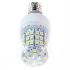 White Light LED Bulb, E14 4W 60SMD3528 5500-6500K 220V